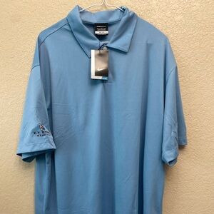Nike Men's Light Blue Polo Shirt